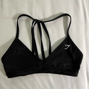 Gymshark Minimal Sports Bra - Black